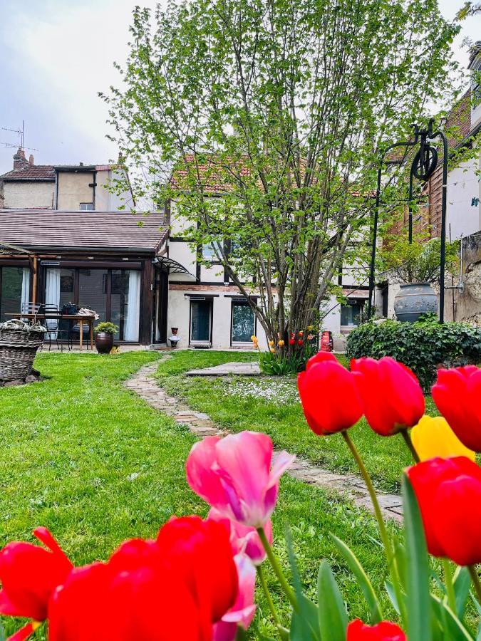 Au Petit Jardin Sezannais Villa Sezanne Bagian luar foto